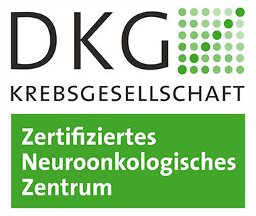Logo der Deutschen Krebsgesellschaft für zertifizierte Neuroonkologische Zentren